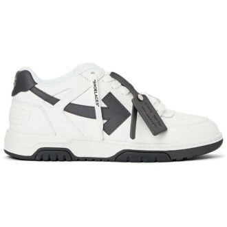 Baskets Out Of Office en cuir de veau « White Black »