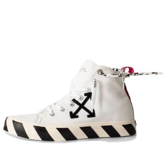 Baskets Vulc Mid « Blanc Noir »