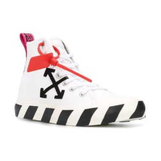 Baskets Vulc Mid « Blanc Noir »