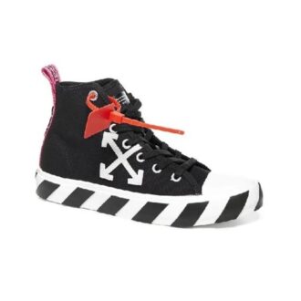 Baskets Vulc Mid « Noir Blanc »