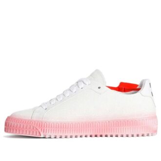 Baskets Vulcanized Off-White « White Pink »