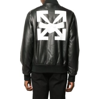 Blouson aviateur en cuir Agreement