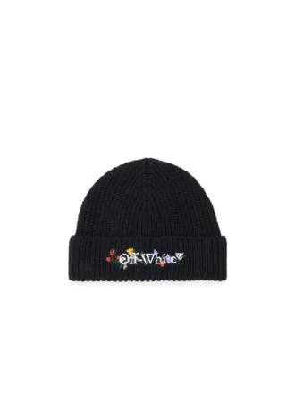 Bonnet à broderie florale