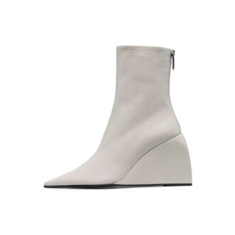 Bottes compensées Off-White Dolls « White »