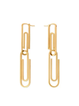 Boucles d&rsquo;oreilles Paperclip