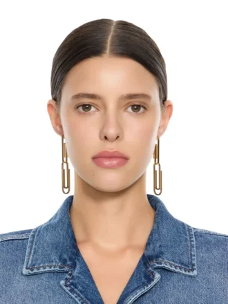 Boucles d&rsquo;oreilles Paperclip