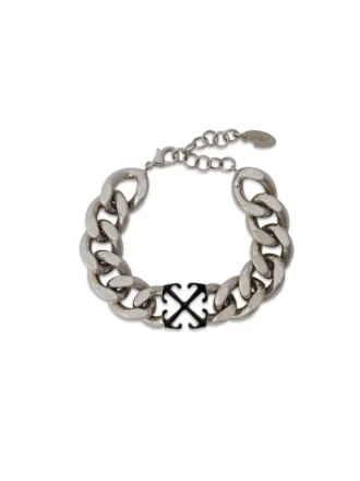 Bracelet à chaîne flèche émaillée