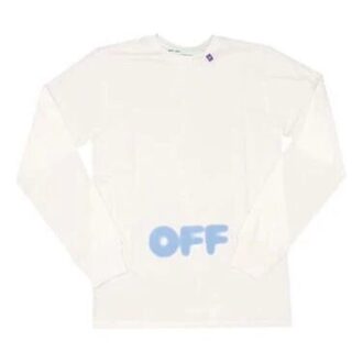 C O VIRGIL ABLOH FW T-shirt à manches longues « White Blue »
