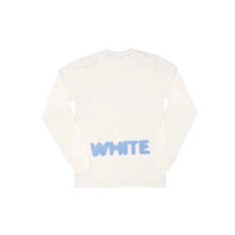 C O VIRGIL ABLOH FW T-shirt à manches longues « White Blue »