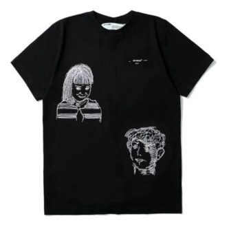C/O VIRGIL ABLOH Imprimé petits motifs, Shorts, version standard, noir