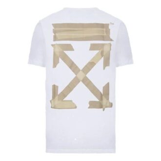 C/O Virgil Abloh Pantalon slim blanc Tape Arrow pour homme
