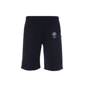 C/O Virgil Abloh Short de survêtement noir Diag Stencil pour homme