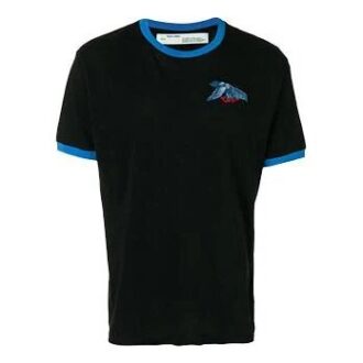 C O VIRGIL ABLOH T-shirt à manches courtes « Black Blue »