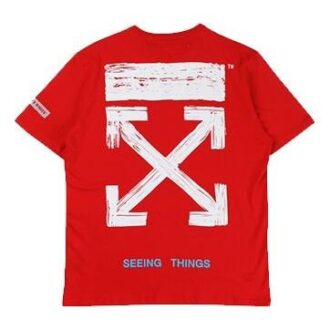 C/O VIRGIL OW T-shirt à manches courtes Red Arrow Shorts