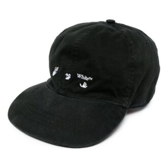 Casquette brodée au logo classique, noire