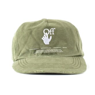 Casquette de baseball brodée avec logo, verte