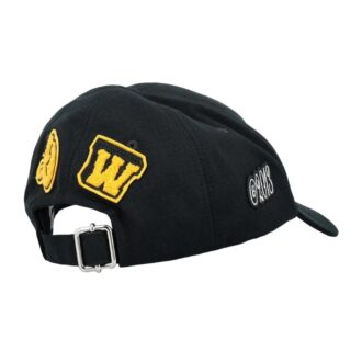 Casquette de baseball Cat Varsity en gabardine « Noir »