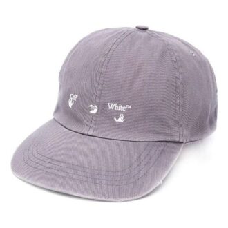 Casquette de baseball à logo « Gris »