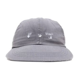 Casquette de baseball à logo « Gris »