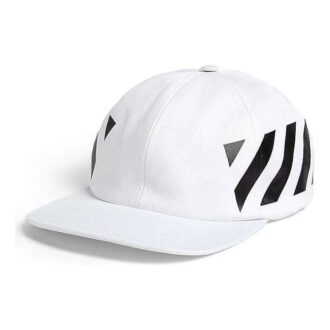 Casquette de baseball Off-White pour homme à rayures blanches