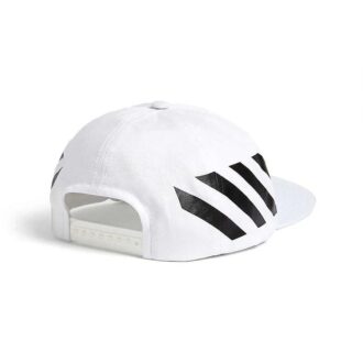 Casquette de baseball Off-White pour homme à rayures blanches