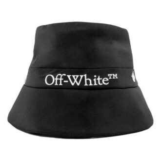 Casquette de pêcheur avec logo classique, noir