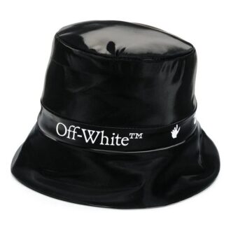 Casquette de pêcheur Off-White avec logo, noire