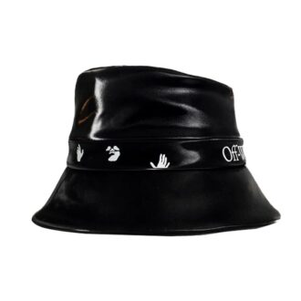 Casquette de pêcheur Off-White avec logo, noire