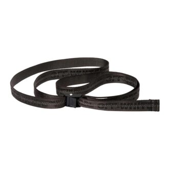 Ceinture automatique Off-White en nylon Micro Mark, noire, unisexe