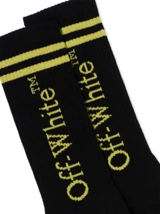 Chaussettes longues décontractées à logo