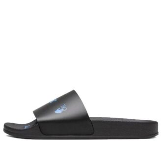 Chaussons décontractés à imprimé logo « Noir Bleu »