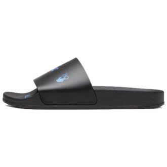 Chaussons décontractés à imprimé logo « Noir Bleu »
