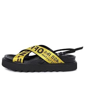 Chaussons Off-White Jaune