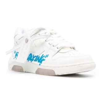 Chaussures de course basses Off-White Out Of Office « OOO » Blanc/Bleu