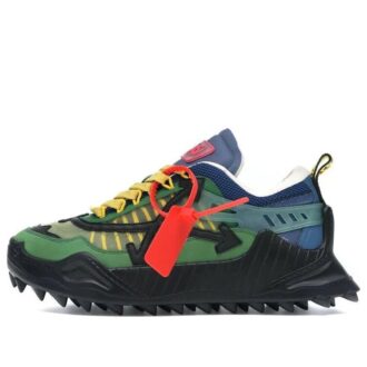 Chaussures de course Odsy-1000 Bleu/Vert/Jaune