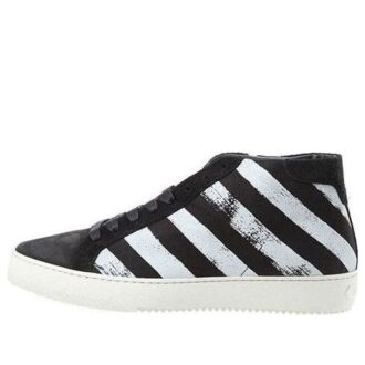 Chaussures de loisirs montantes Noir/Blanc
