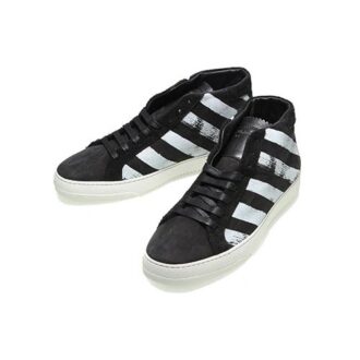 Chaussures de loisirs montantes Noir/Blanc