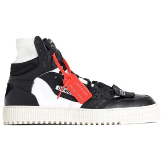 Chaussures de skate montantes Off-Court Noir/Jaune
