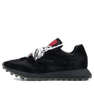 Chaussures de sport décontractées pour homme Off-White Arrows « Noir Blanc Rouge »