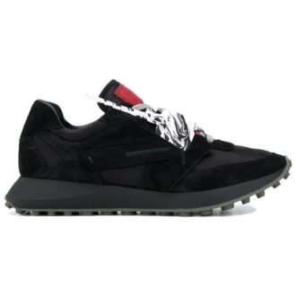Chaussures de sport décontractées pour homme Off-White Arrows « Noir Blanc Rouge »