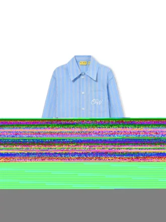 Chemise brodée OW à manches longues