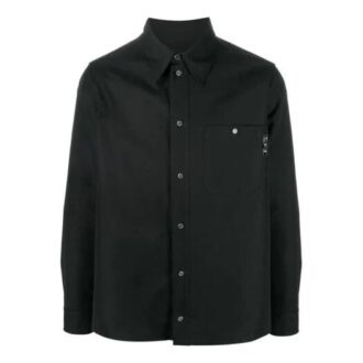 Chemise cargo noire Off-White pour homme avec logo dans le dos