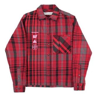 Chemise à carreaux à manches longues pour homme Mariana De Silva