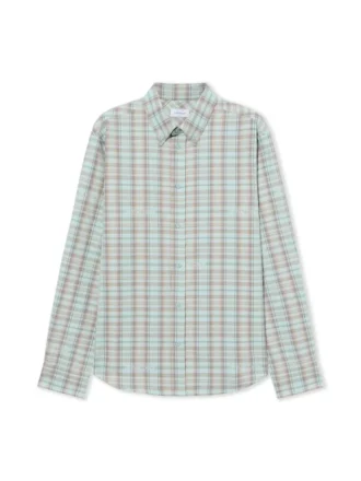 Chemise classique en flanelle à carreaux Marker