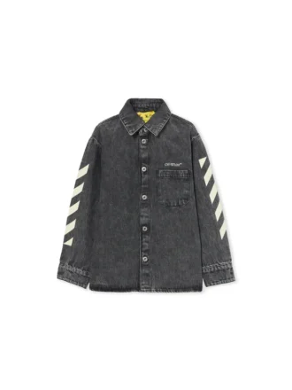 Chemise classique à languette fléchée