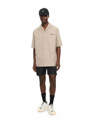 Chemise de bowling en popeline Type Arrow
