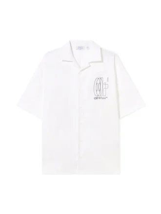 Chemise de bowling Outline Double Arrow
