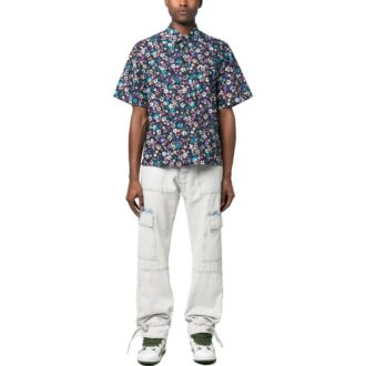 Chemise en coton d&rsquo;été SS23 Flowers