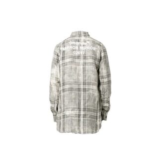 Chemise en coton multicolore pour homme, beige
