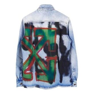 Chemise en Denim Doodle FW19 pour homme, bleue